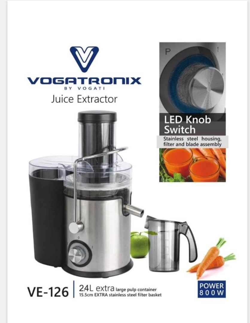 آبمیوه گیری تک کاره وگاترونیکس مدل VE-126