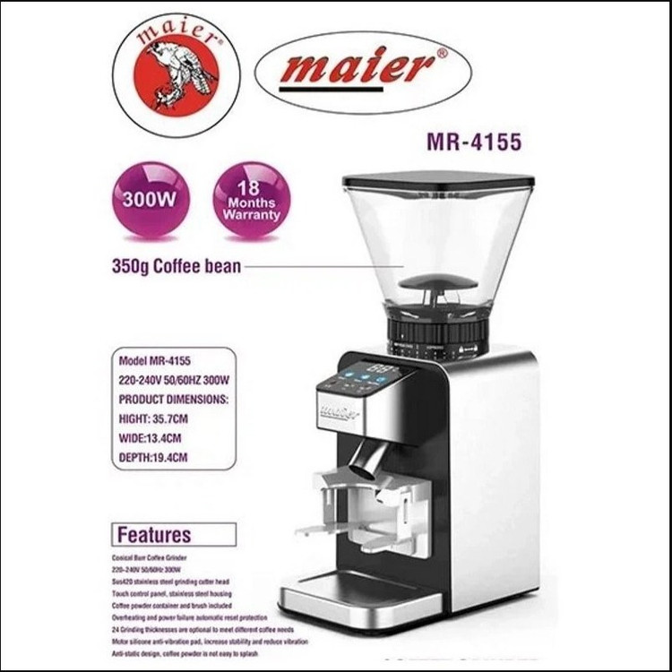 آسیاب قهوه مایر مدل MR4155 سه کاره حرفهای