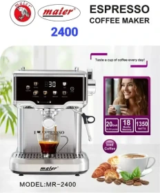 اسپرسو ساز مایر مدل MR2400 نیمه حرفه‌ای
