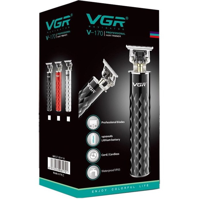 ماشین اصلاح موی سر و صورت وی جی ار مدل V-170