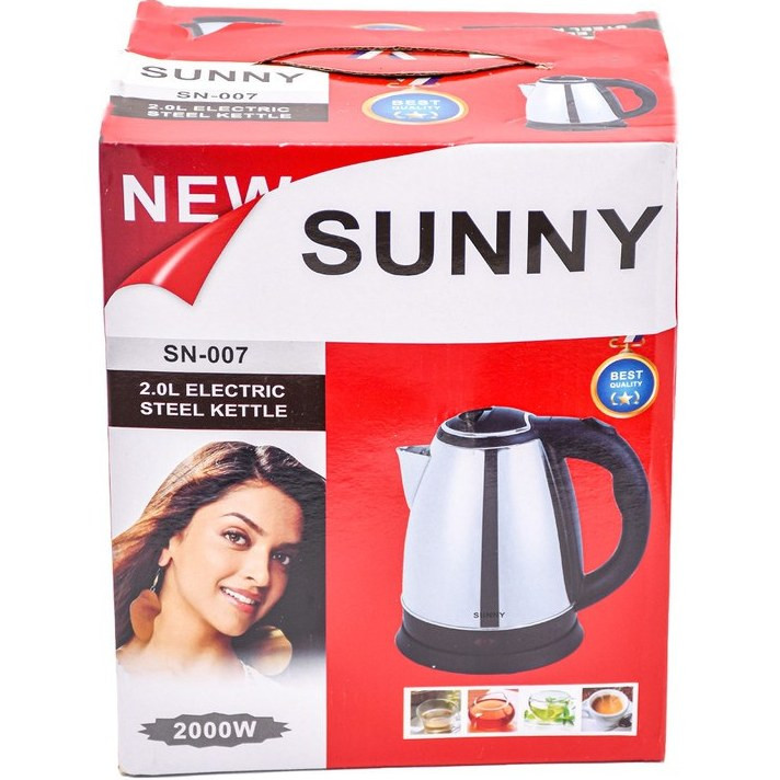 کتری برقی سانی مدل SN-007 ظرفیت ۲ لیتر ۲۰۰۰ وات