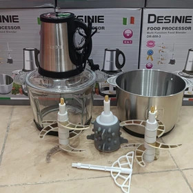 خردکن دسینی مدل DR809 دو کاسه استیل و شیشه ای ۸ فروشنده دیگر