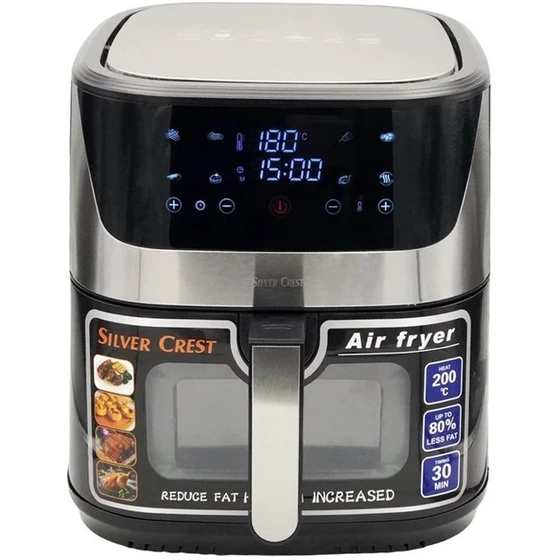 سرخ کن بدون روغن سیلور کرست SCS-6090 ظرفیت ۱۰ لیتری