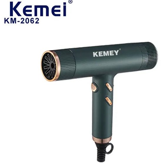 سشوار حرفه‌ای کیمی مدل KM-2062 ظرفیت ۱۵۰۰ وات