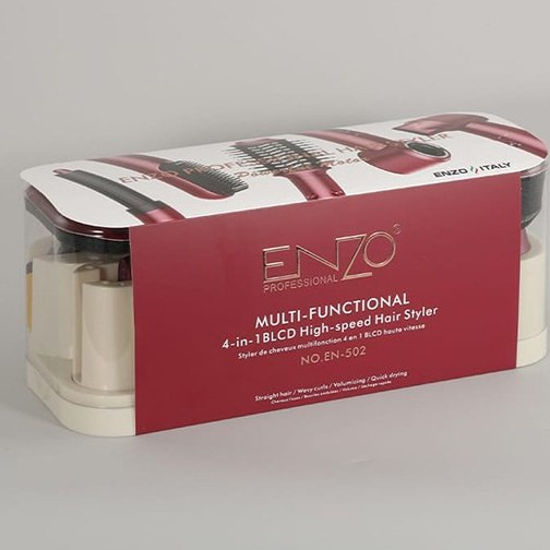 ست سشوار و حالتدهنده ۵ کاره انزو مدل EN-502 با موتور BLDC | ENZO EN-502 5-in-1 Hair Styler Set BLDC Motor