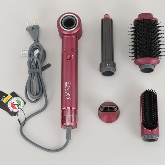 ست سشوار و حالتدهنده ۵ کاره انزو مدل EN-502 با موتور BLDC | ENZO EN-502 5-in-1 Hair Styler Set BLDC Motor